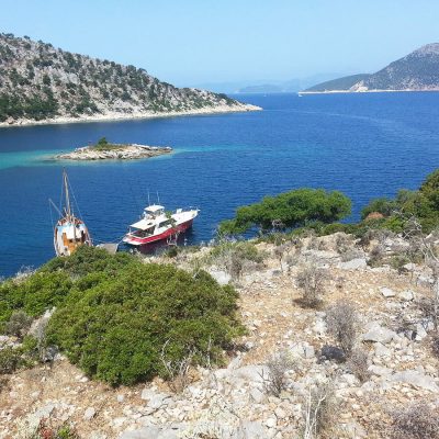 SOLD! Sea-front plot of land in the crystal waters of Kastos.