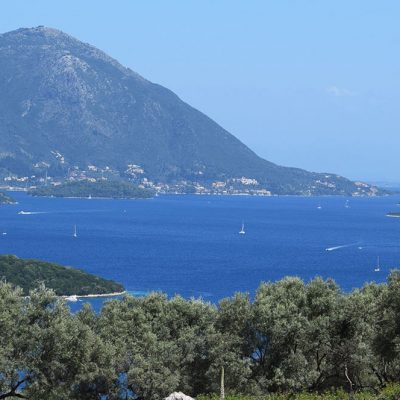 Plot of land with unobstructed view in Meganisi.