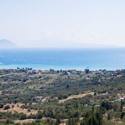 Pre- agreed! Plot of land with fantastic view in Vasiliki, Lefkada.