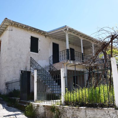 Traditional semi- detached house in Lazarata in Lefkada Island