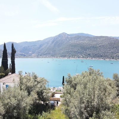 Plot with amazing view in Geni in Lefkada