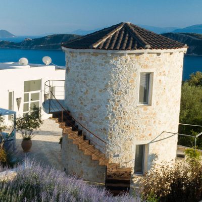 Luxurious villa with unique privacy in Meganisi.