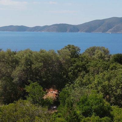 SOLD! Plot of land with view in Lipsopirgos in Lefkada.