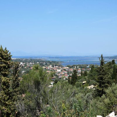 Plot of land with view in Ligia of Lefkada