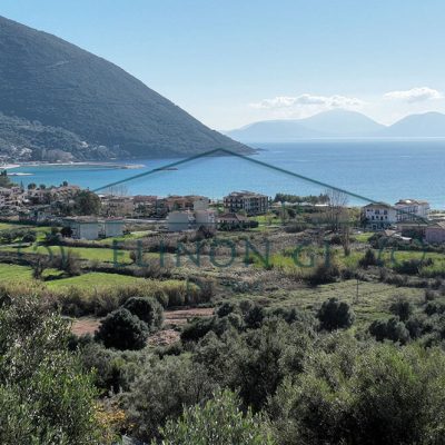 AGREED! Plot of land with fantastic view in Agios Petros, Lefkada.